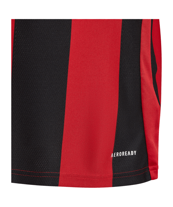 adidas Striped 24 Trikot Kids Rot Schwarz - rot