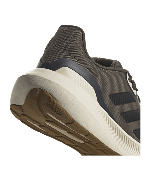adidas Runfalcon 3.0 TR Braun Schwarz Laufschuh - gruen