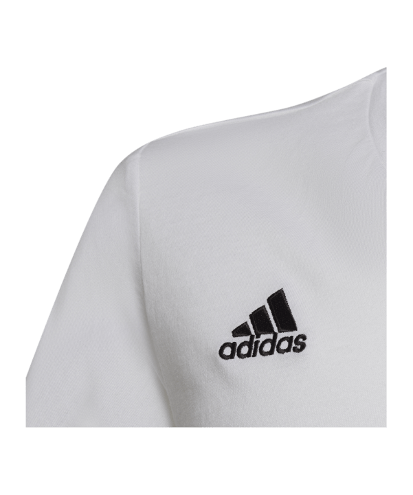 adidas Entrada 22 T-Shirt Kids Weiss - weiss