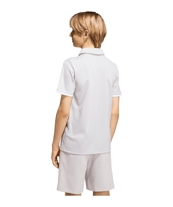 adidas Entrada 26 Polo Kids Grau - grau