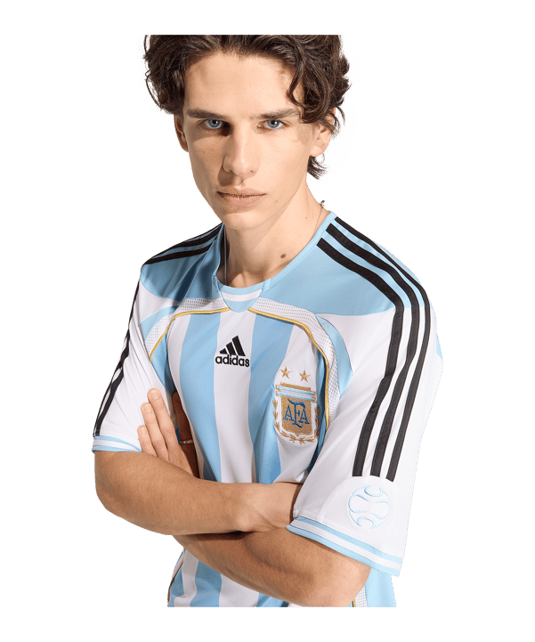 adidas AFA Argentinien Trikot Home 2006 Weiß - weiss