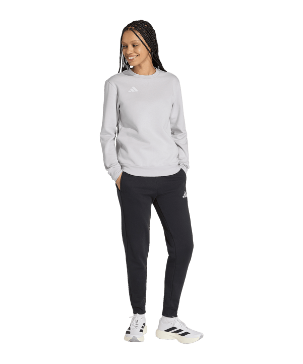 adidas Entrada 26 Sweatshirt Damen Grau - grau