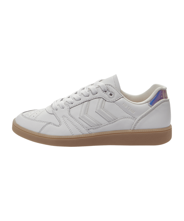 Hummel Hb Team Snow Blind Sneaker Weiss F9001 - weiss