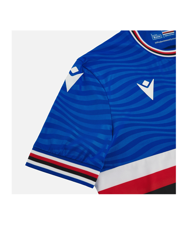 Macron Sampdoria Genua Trikot Home 2023/2024 - blau