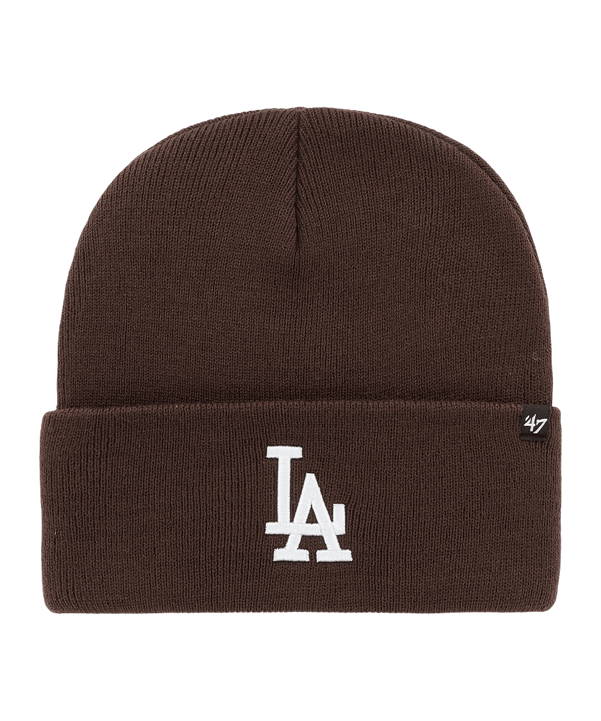 '47 Brand MLB Los Angeles Dodgers Sox Haymaker ’47 CUFF KNIT Beanie Braun - braun