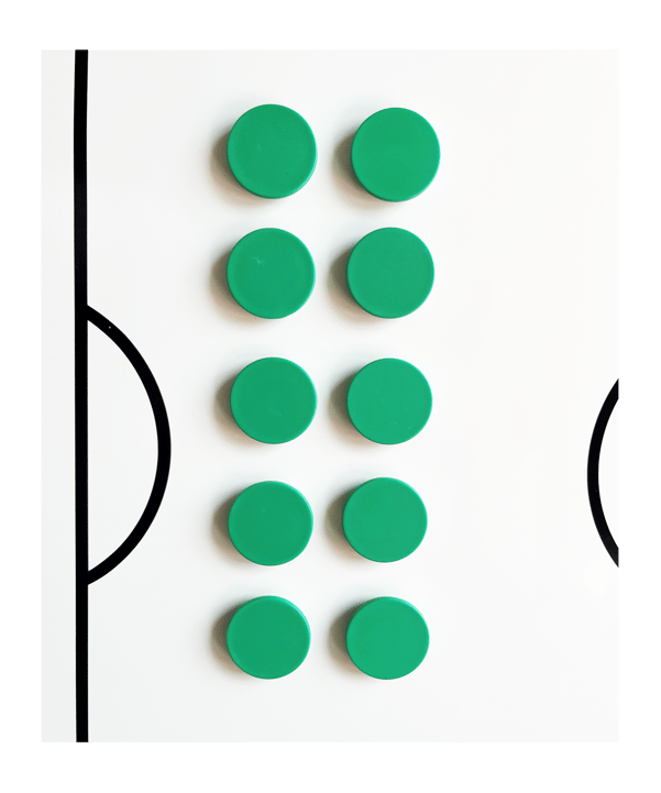 Cawila PRO Rundmagnet 10er Set 30mm Grün - gruen