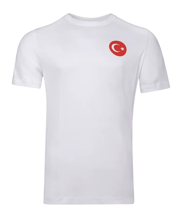 Nike TFF Türkei Collage T-Shirt Kids Weiß Ftffcz0909collageweiss - weiss