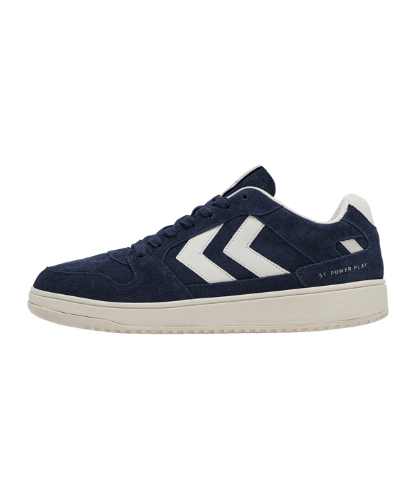 Hummel St. Power Play Suede Sneaker Blau F7003 - blau