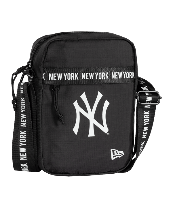 New Era MLB New York Yankees Strap Side Tasche Schwarz - schwarz