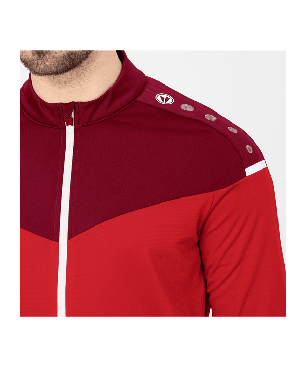JAKO Champ 2.0 Giacca da allenamento Rosso C001 - rosso