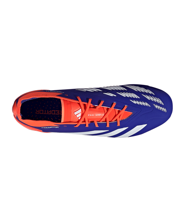adidas Predator Elite FG Advancement Blau Weiss - blau