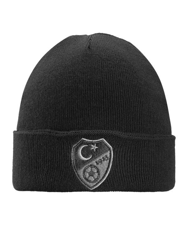 TFF Türkei Beanie Bronx Schwarz - schwarz