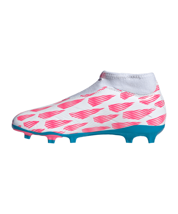adidas Predator League LL FG Reemergence Kids Blau - weiss