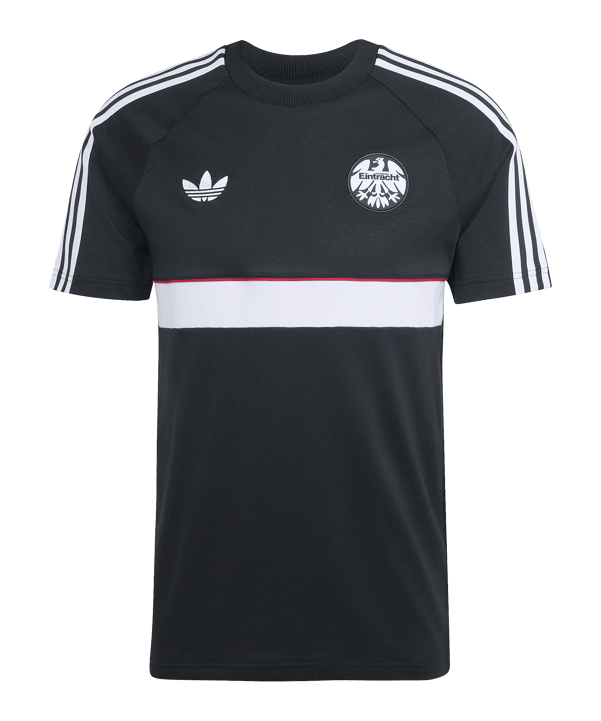 adidas Originals Eintracht Frankfurt FC T-Shirt Schwarz - schwarz