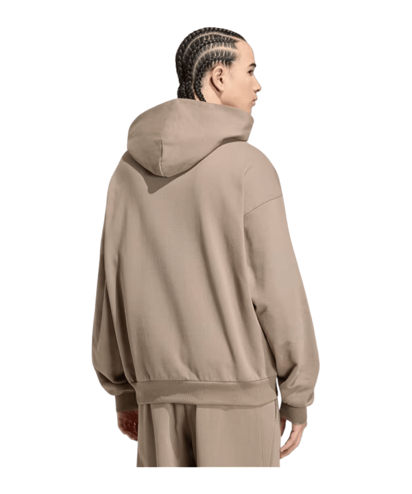adidas Kit Small Logo Hoody Braun - braun