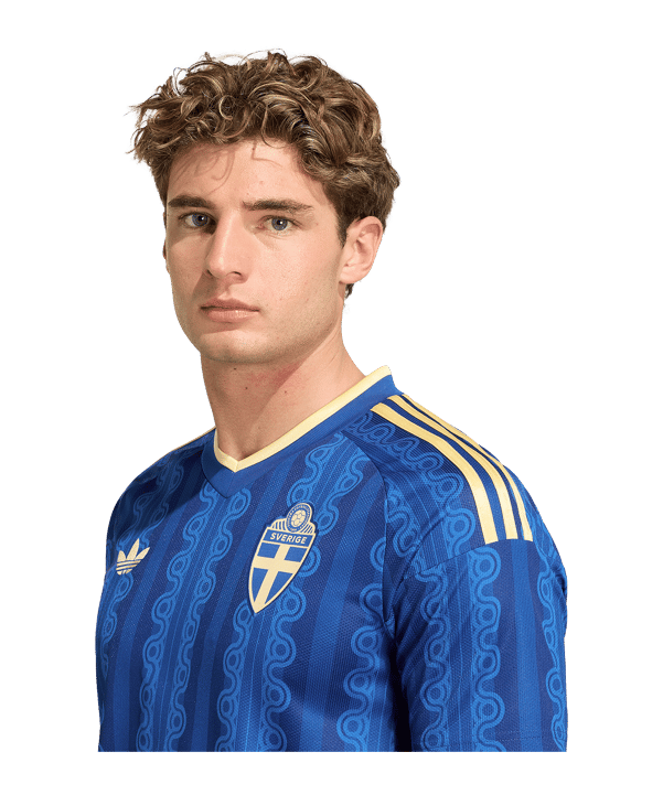 adidas SvFF Schweden Trikot Away WM 2026 Blau