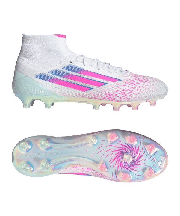 adidas F50 Sparkfusion Elite Mid FG/AG Trinity Rodman Weiß - weiss