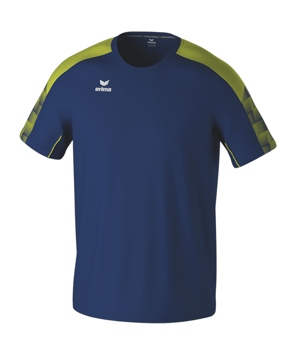 Erima Evo Star T-Shirt Blau Gelb