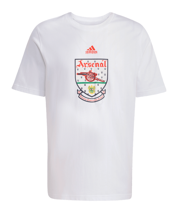 adidas FC Arsenal London 92-94 T-Shirt Weiß - weiss
