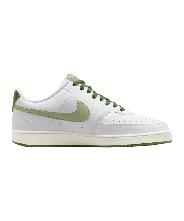 Nike Court Vision Low Weiss Grün F100 - weiss