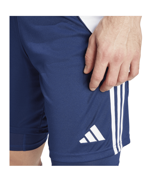 adidas Tiro 24 Training 2in1 Short Blau Weiss - blau