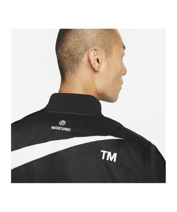 Nike Therma-FIT Swoosh Bomberjacke Schwarz F010 - schwarz