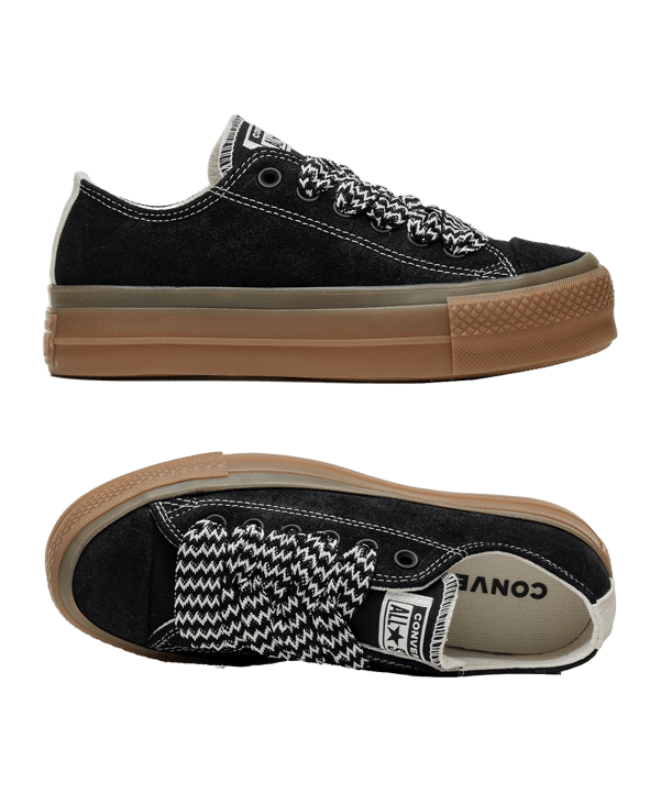 Converse Chuck Taylor All Star Lift Damen Schwarz - schwarz
