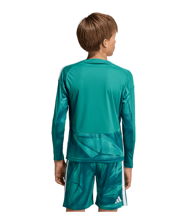 adidas DFB Deutschland Torwarttrikot Langarm Home WM 2026 Kids Grün - gruen