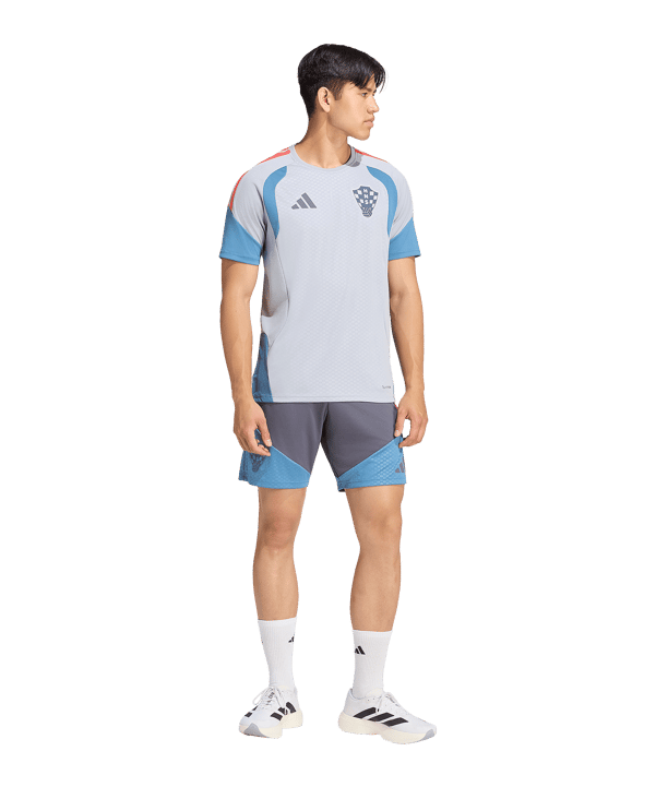 adidas Kroatien Tiro Trainingsshirt 2026 Grau - grau