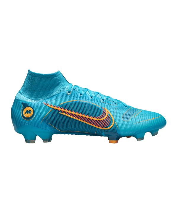 Nike Mercurial Superfly VIII Blueprint Elite FG Blau F484 - blau