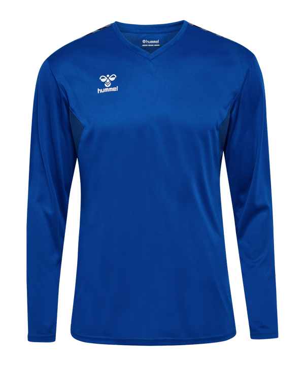 Hummel hmlAUTHENTIC PL langarm Trikot Blau F7045 - blau
