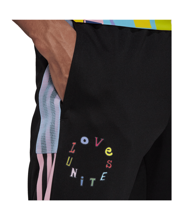 adidas Tiro Love Unites Trainingshose Schwarz - schwarz