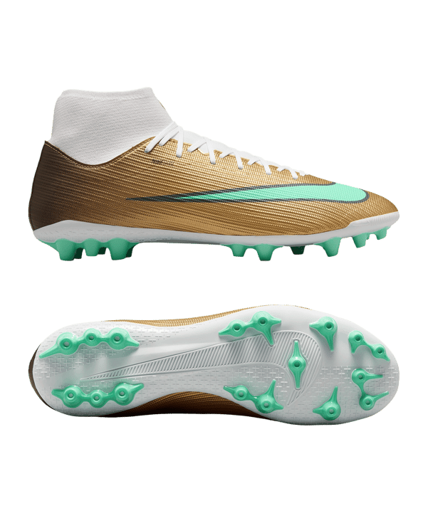 Nike Air Zoom Mercurial Superfly XI Academy AG Kylian Mbappe Gold C701 - oro