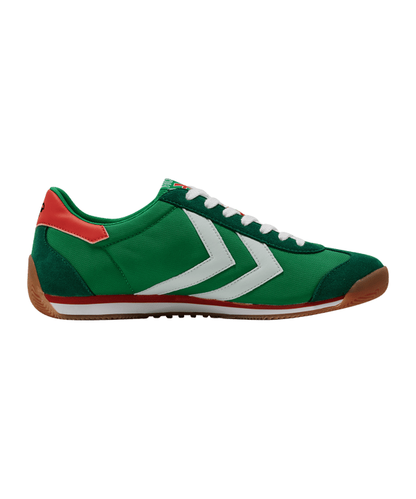hummel Stadion Nylon Sneaker Grün F6132 - gruen