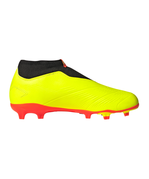 adidas Predator League LL FG Kids Energy Citrus Gelb Schwarz Rot - gelb