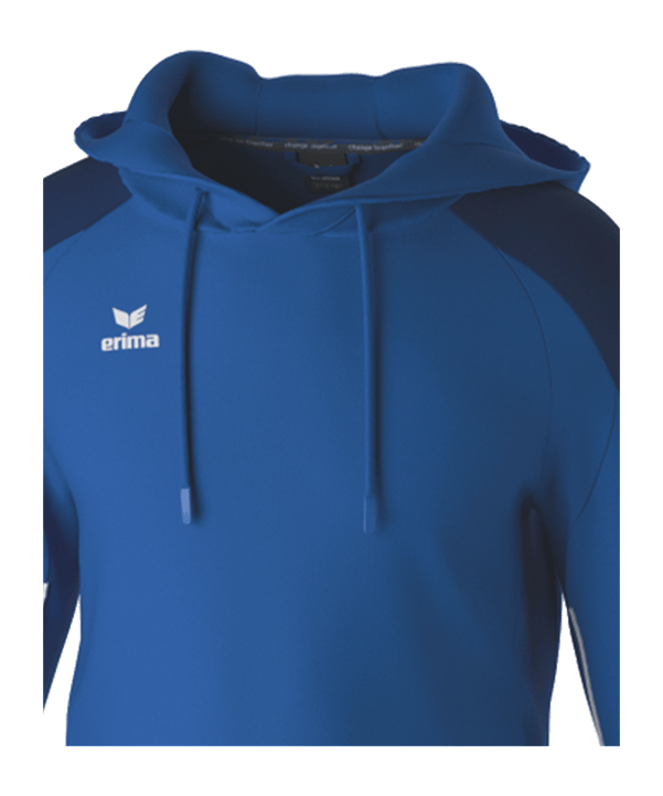 Sweat à capuche Erima Evo Star enfants bleu - bleu