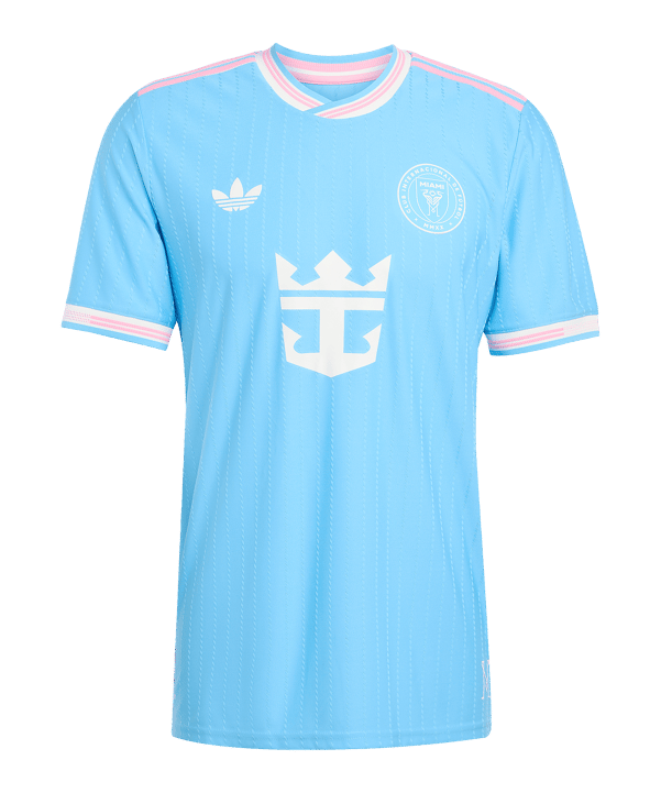 adidas Inter Miami Authentic MESSI Trikot 3rd 2025/2026 Blau - blau