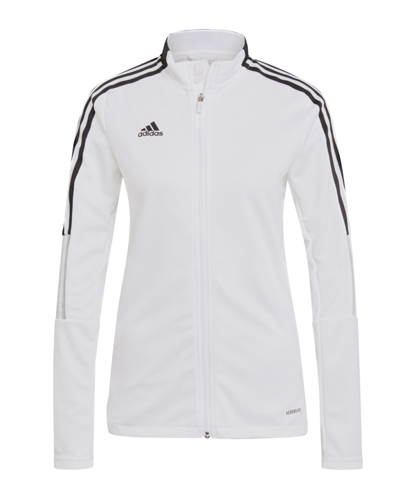 adidas Tiro 21 Trainingsjacke Damen Weiss - weiss