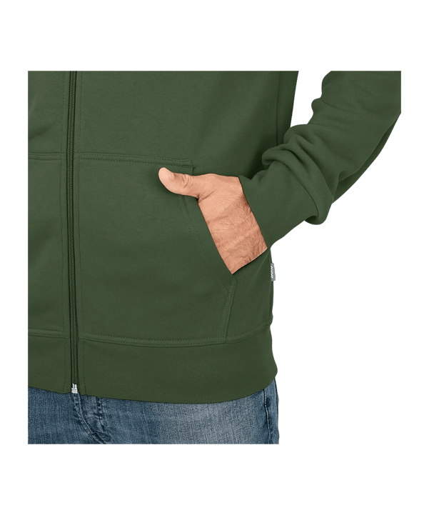 JAKO Veste à capuche Vert C240 - vert