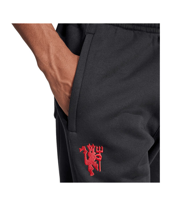 adidas Originals Manchester United Trainingshose Schwarz - schwarz