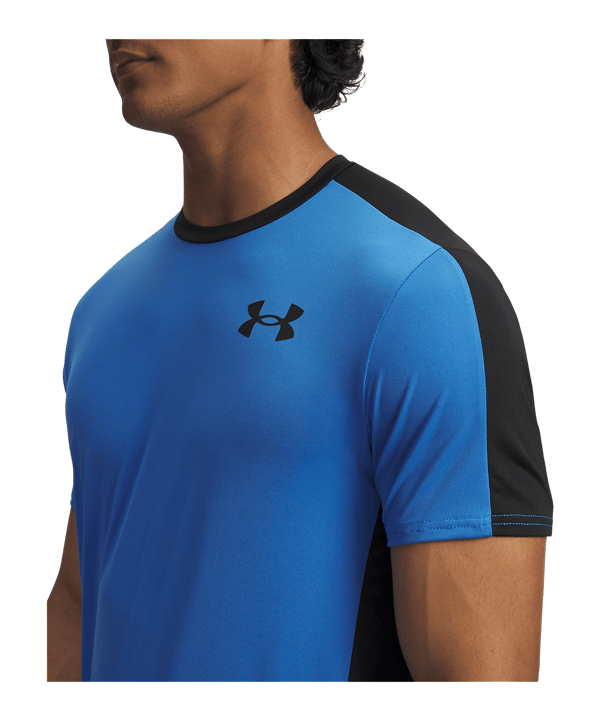 Under Armour HG Wordmark T-Shirt Blau F402 - blau