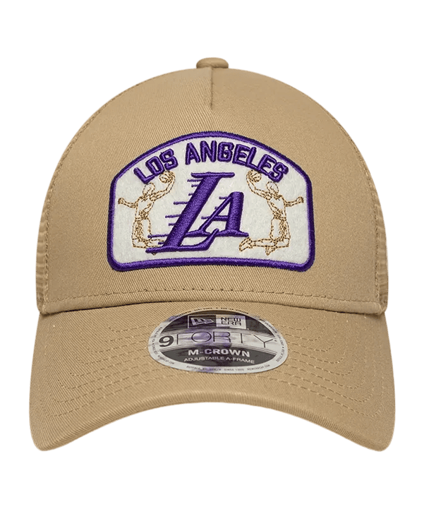 New Era NBA 9Forty Mc Af Trucker Loslak Capuchon Beige - beige