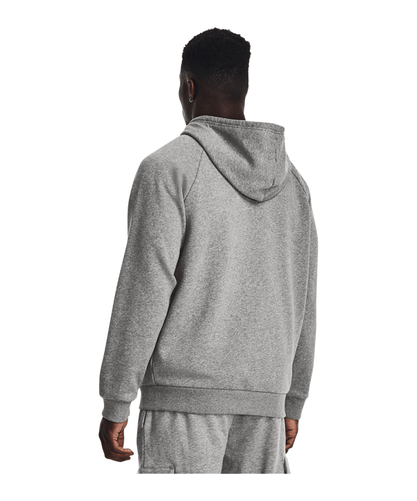 Under Armour Rival Fleece Kapuzenjacke Grau F025 - grau