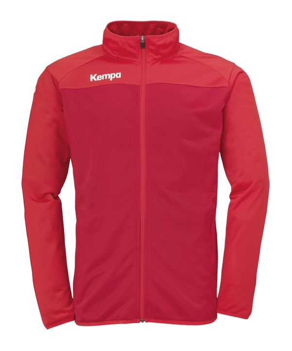 Kempa Prime Polyesterjacke Kids Rot F03 - rot