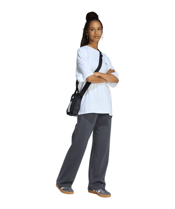 adidas Sodt Side Oversized T-Shirt Damen Weiß - weiss