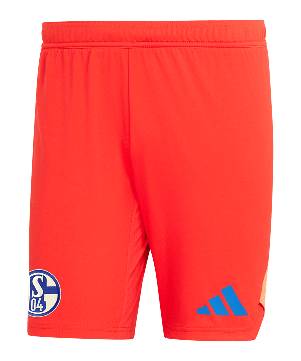 adidas FC Schalke 04 TW-Short 2024/2025 Rot - rot