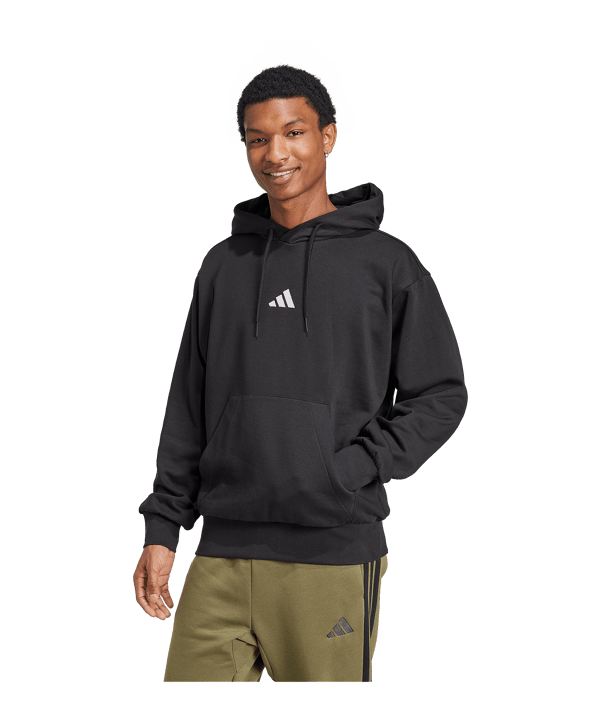adidas Feelcozy Hoody Schwarz - schwarz
