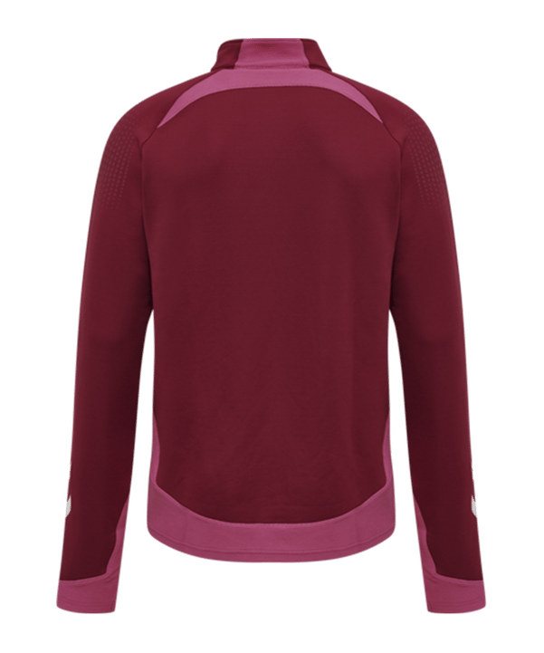 Hummel hmlLEAD HalfZip Sweatshirt Rot F3584 - rot