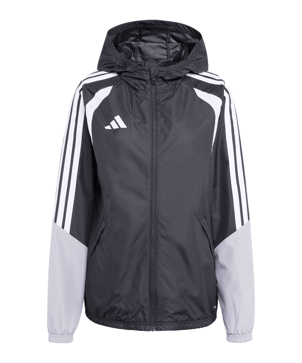 adidas Tiro 26 Regenjacke Damen Schwarz - schwarz