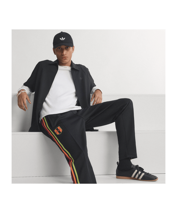 adidas FPF Peru Originals Track Hose Schwarz - schwarz